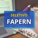 FAPERN divulga edital de seletivo para bolsistas; até R$ 5,5