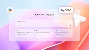 GPT-5 no Copilot: ‘cérebro’ do ChatGPT deixa IA da Microsoft