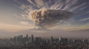 IA simula como seria erupção do Monte Fuji, no Japão;