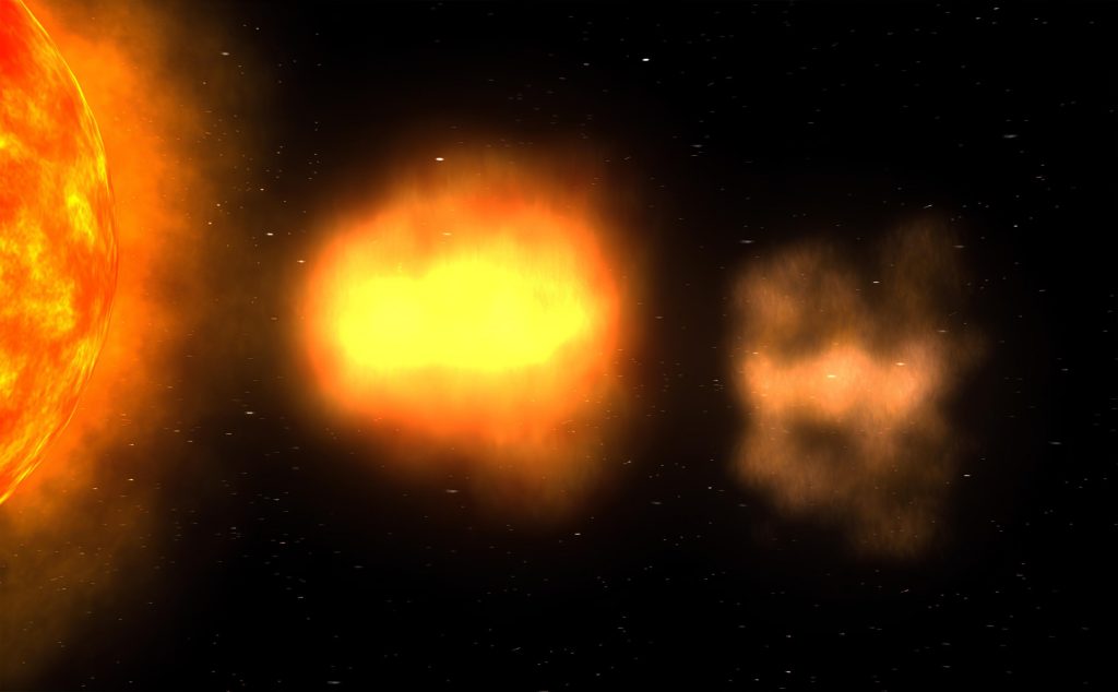 Jato de plasma solar canibal está prestes a atingir a