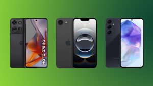 Liquidação de smartphones: Motorola, Apple e Samsung