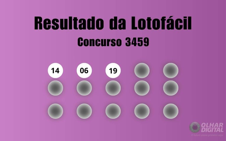 Lotofácil 3459: veja resultado de hoje, sábado (02)
