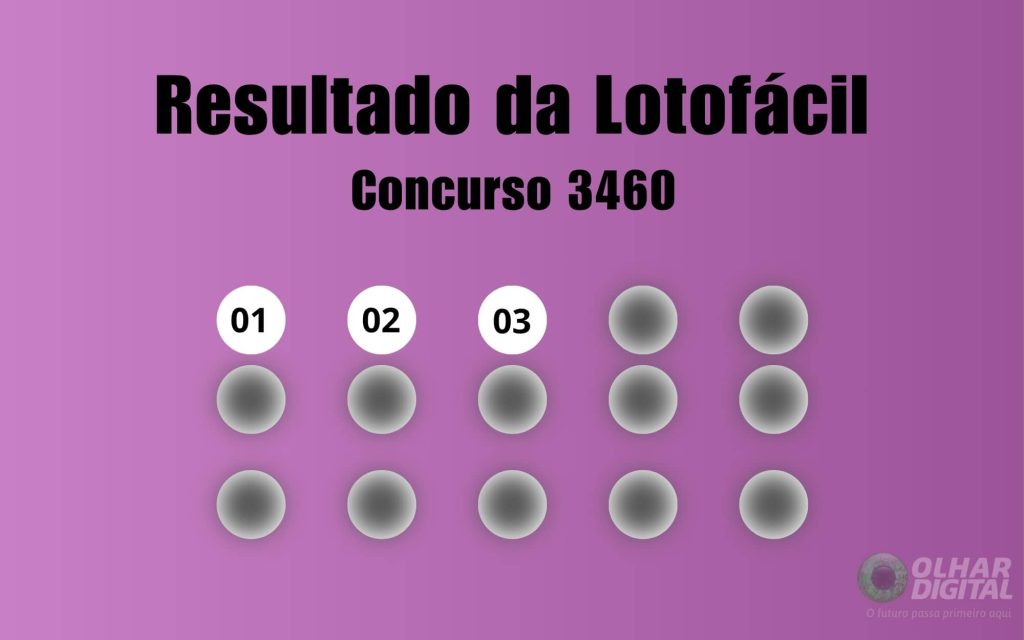 Lotofácil 3460: veja resultado de hoje, segunda-feira (4)