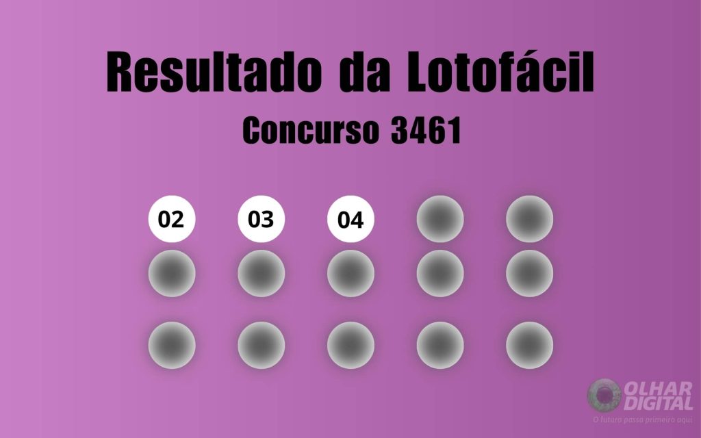 Lotofácil 3461: veja resultado de hoje, terça-feira (5)