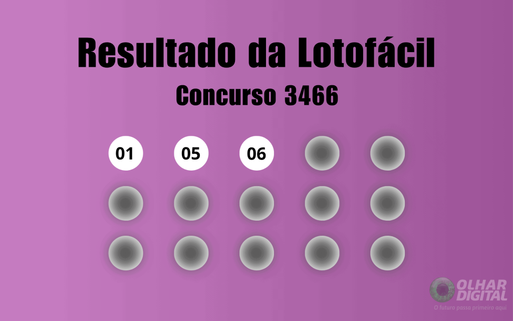 Lotofácil 3466: veja resultado de hoje, segunda-feira (11)