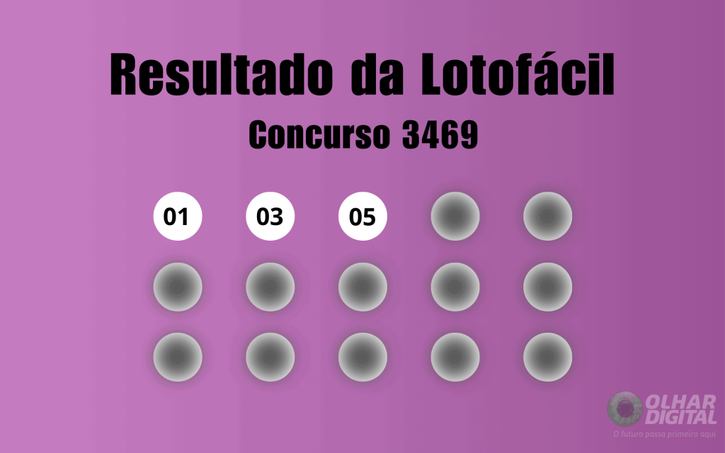 Lotofácil 3469: veja resultado de hoje, quinta-feira (14)