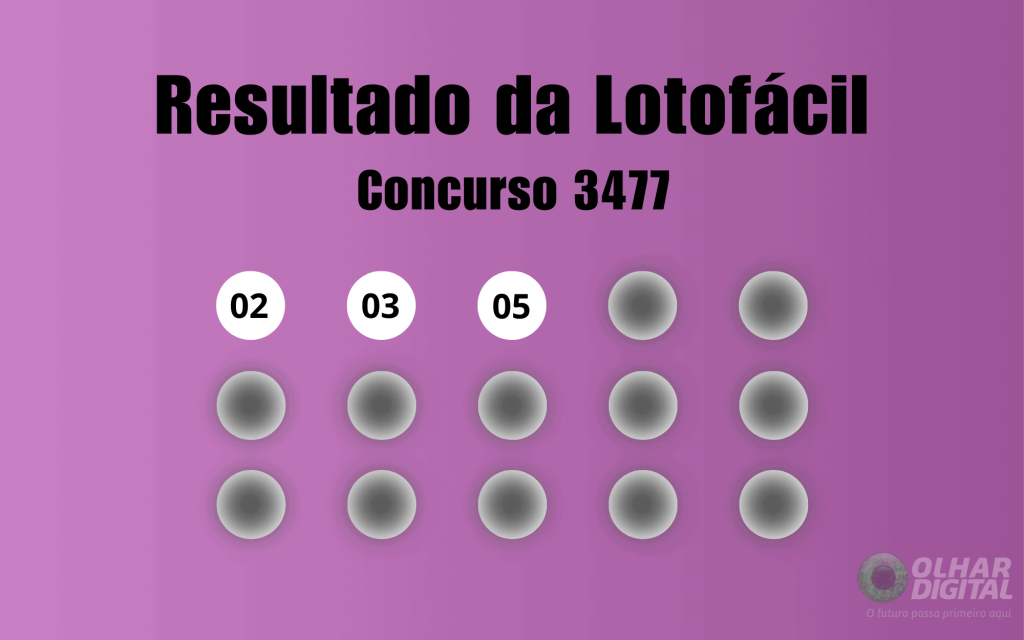 Lotofácil 3477: veja resultado de hoje, sábado (23)