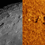 Lua e Sol nas Imagens Astronômicas da Semana