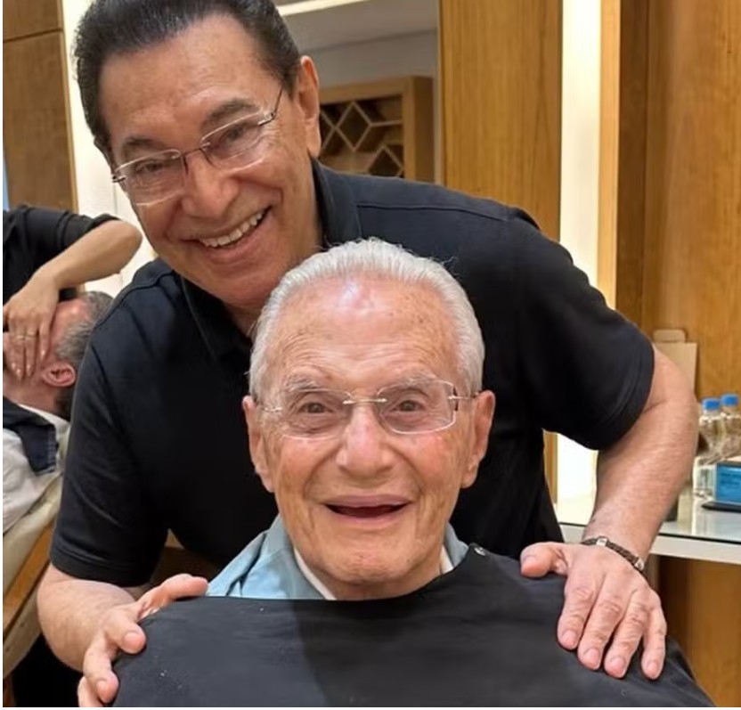 Maluf ressurge aos 93 anos em foto publicada por cabeleireiro