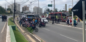 Motociclistas voltam a protestar em avenidas de São Luís