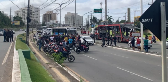 Motociclistas voltam a protestar em avenidas de São Luís