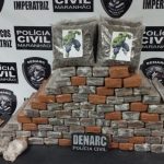 Narcotráfico em Imperatriz: quatro suspeitos são presos com 70 kg