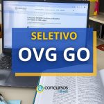 OVG GO divulga edital de processo seletivo para Fiscal