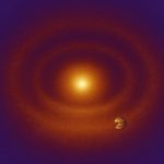 “Pac-Man cósmico” é visto devorando disco formador de planetas em