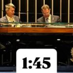 Parlamentares passam a noite no Congresso contra prisão de Bolsonaro