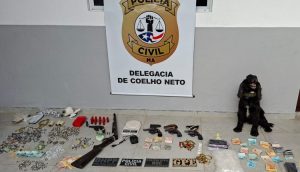 Polícia Civil prende cinco suspeitos durante operação em Coelho Neto