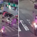 Polícia procura suspeito de efetuar disparos em via pública