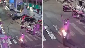 Polícia procura suspeito de efetuar disparos em via pública