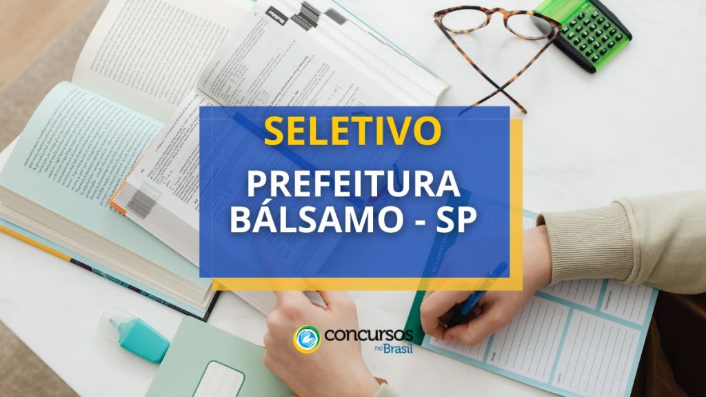 Prefeitura de Bálsamo - SP: vagas para nível fundamental