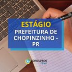 Prefeitura de Chopinzinho – PR anuncia teste seletivo de estágio