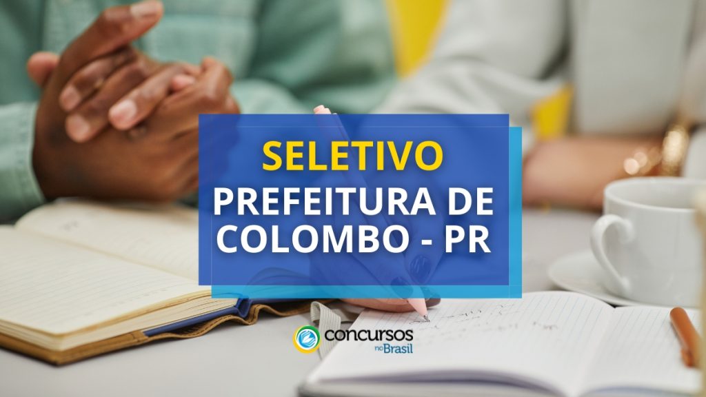 Prefeitura de Colombo - PR abre seletivo; até R$ 17,5