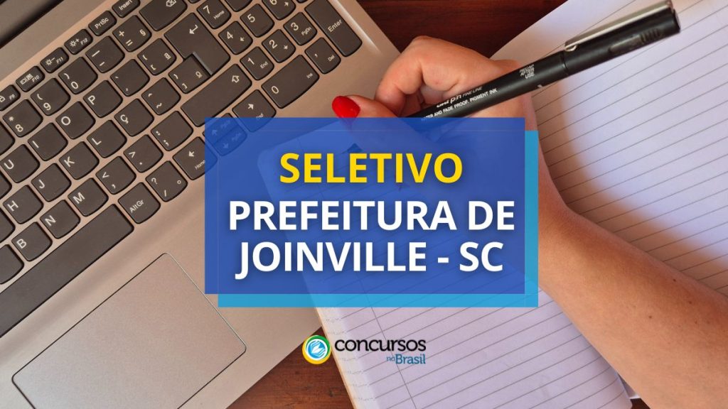 Prefeitura de Joinville - SC paga até 13,5 mil em