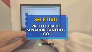 Prefeitura de Senador Canedo - GO divulga processo seletivo