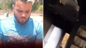 Preso suspeito de atear fogo em apartamento de policial