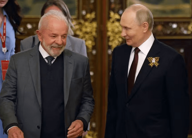 Putin liga para Lula e fala das negociações com os