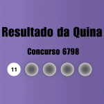 Quina 6798: veja resultado de hoje, terça-feira (12)