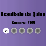 Quina 6799: veja resultado de hoje, quarta-feira (13)
