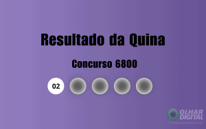 Quina 6800: veja resultado de hoje, quinta-feira (14)