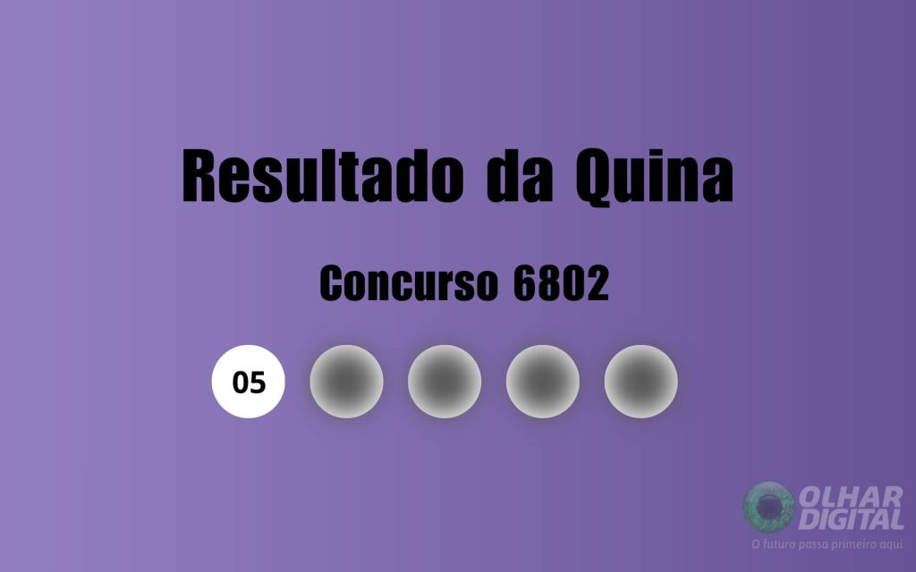 Quina 6802: veja resultado de hoje, sábado (16)