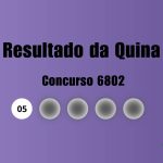 Quina 6802: veja resultado de hoje, sábado (16)