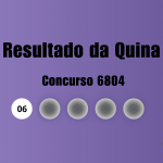 Quina 6804: veja resultado de hoje, terça-feira (19)