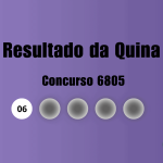 Quina 6805: veja resultado de hoje, quarta-feira (20)