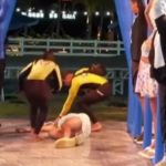 Rancho do Maia vira BBB e prova faz participante desmaiar