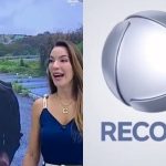 Repórter da Record entra em trabalho de parto ao vivo