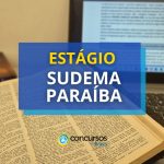 SUDEMA PB abre processo seletivo para ocupar vagas de estágio