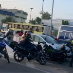 Tropas de choque agem para conter manifestação de motoboys na