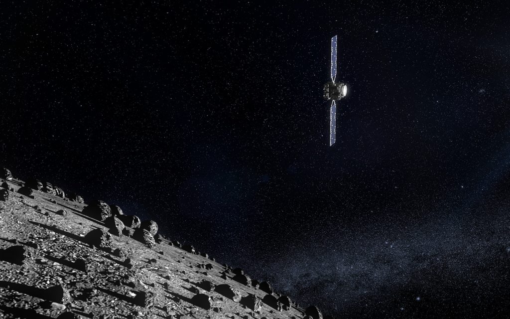 Veja asteroides capturados por sonda que vai investigar objeto espacial