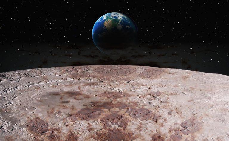 A Lua está enferrujando – por culpa da Terra!