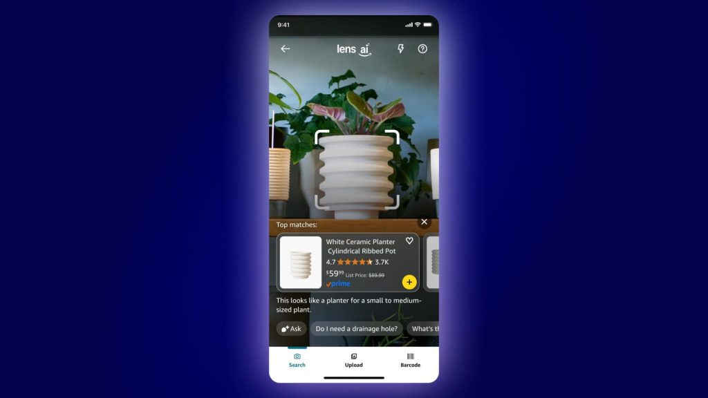 Amazon turbina IA que facilita compras com Lens Live; conheça