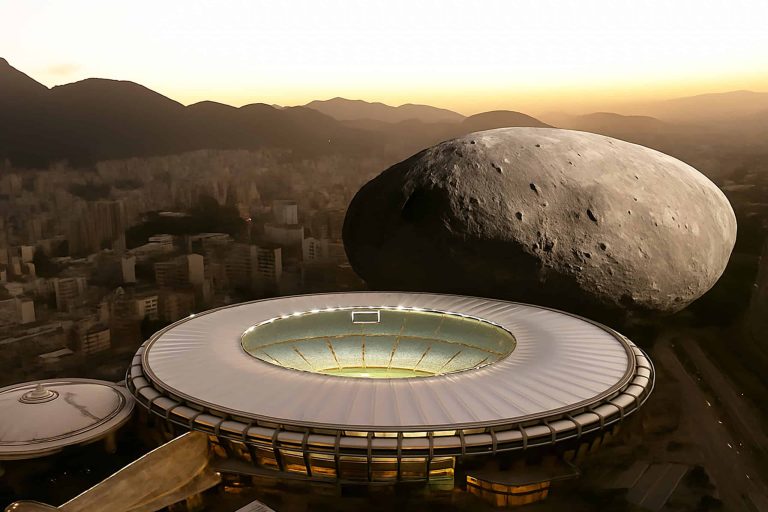 Asteroide do tamanho do Maracanã se aproxima da Terra –