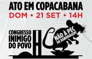Atos contra anistia e PEC da Blindagem mobilizam artistas e