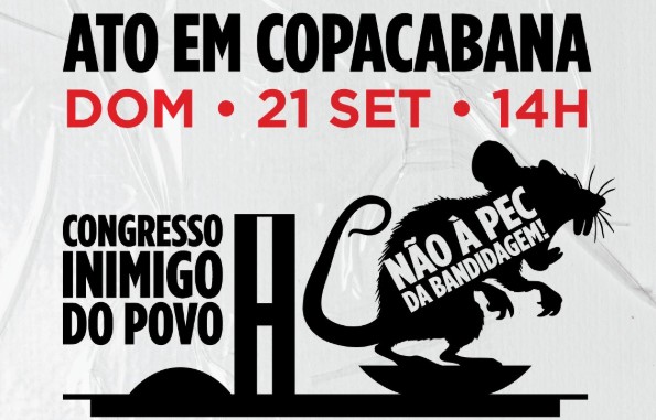 Atos contra anistia e PEC da Blindagem mobilizam artistas e