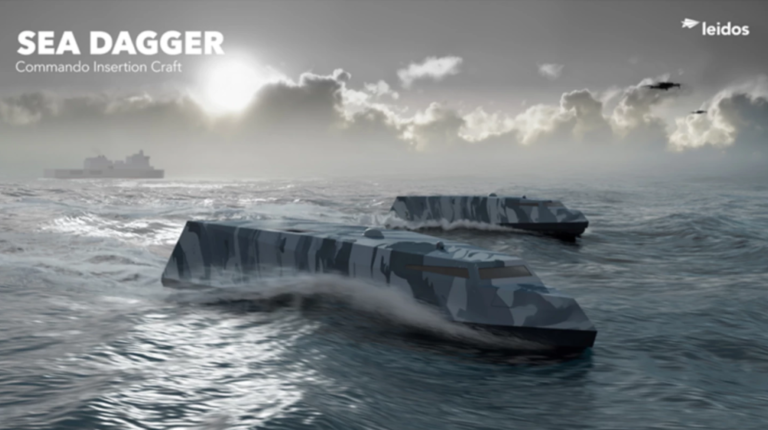 Barco futurista promete mudar operações militares no Reino Unido