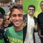 Bolsonaro e Nikolas Ferreira apoiaram candidatura de investigado por fraude