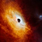 Buraco negro mais brilhante do universo “cospe” gás em alta