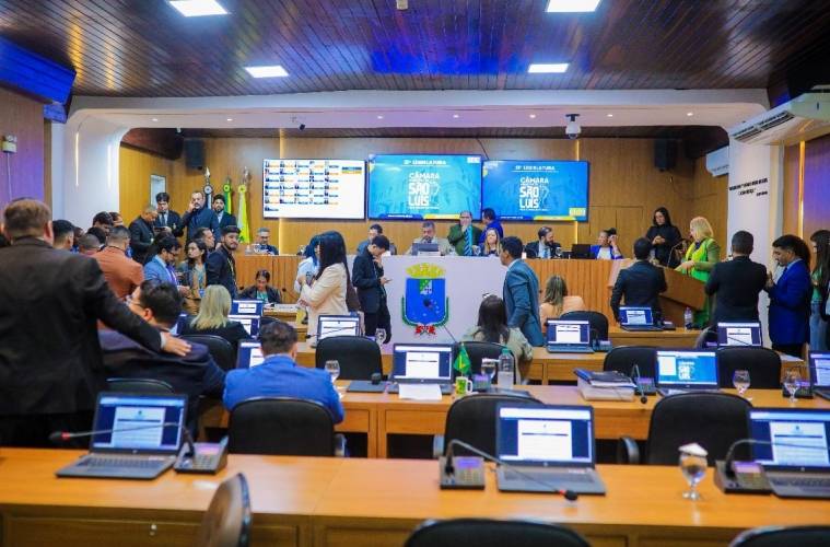 Câmara de São Luís recebe LOA 2026 no valor de